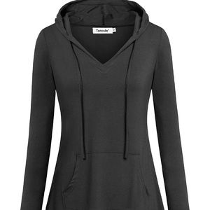 Asymmetrical Tunic Hoodie